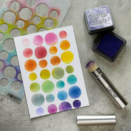Crafting Magic: Playing with Ranger Distress Oxide Ink Pads & Mini Blending Brushes