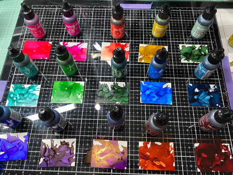Exploring the Vibrant World of Ranger Alcohol Inks