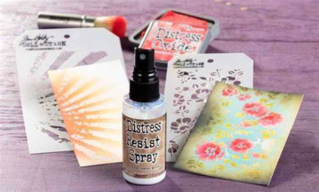 Unlocking the Magic of Ranger Tim Holtz Distress Resist Spray