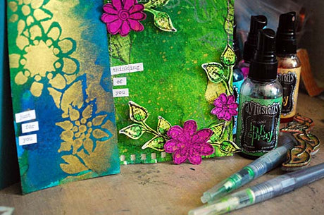Unleashing Creativity with Ranger Dylusions Ink Sprays