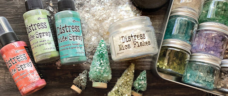 Add a Sparkle to Your Crafting with Ranger Distress Rock Candy and Mica Flakes