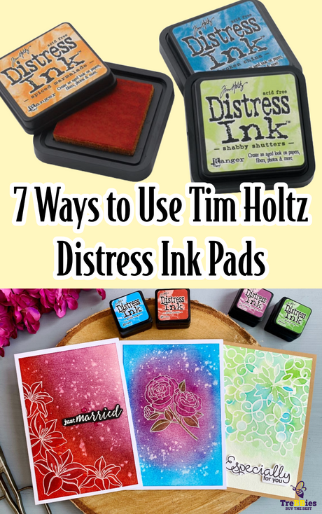 7 Fun & Easy Ways to Use Tim Holtz Distress Ink Pads