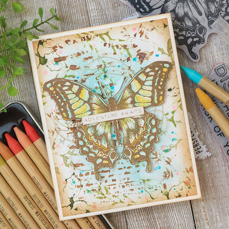 Discover the Artistic Possibilities with Tim Holtz Ranger Distress Watercolor Pencils