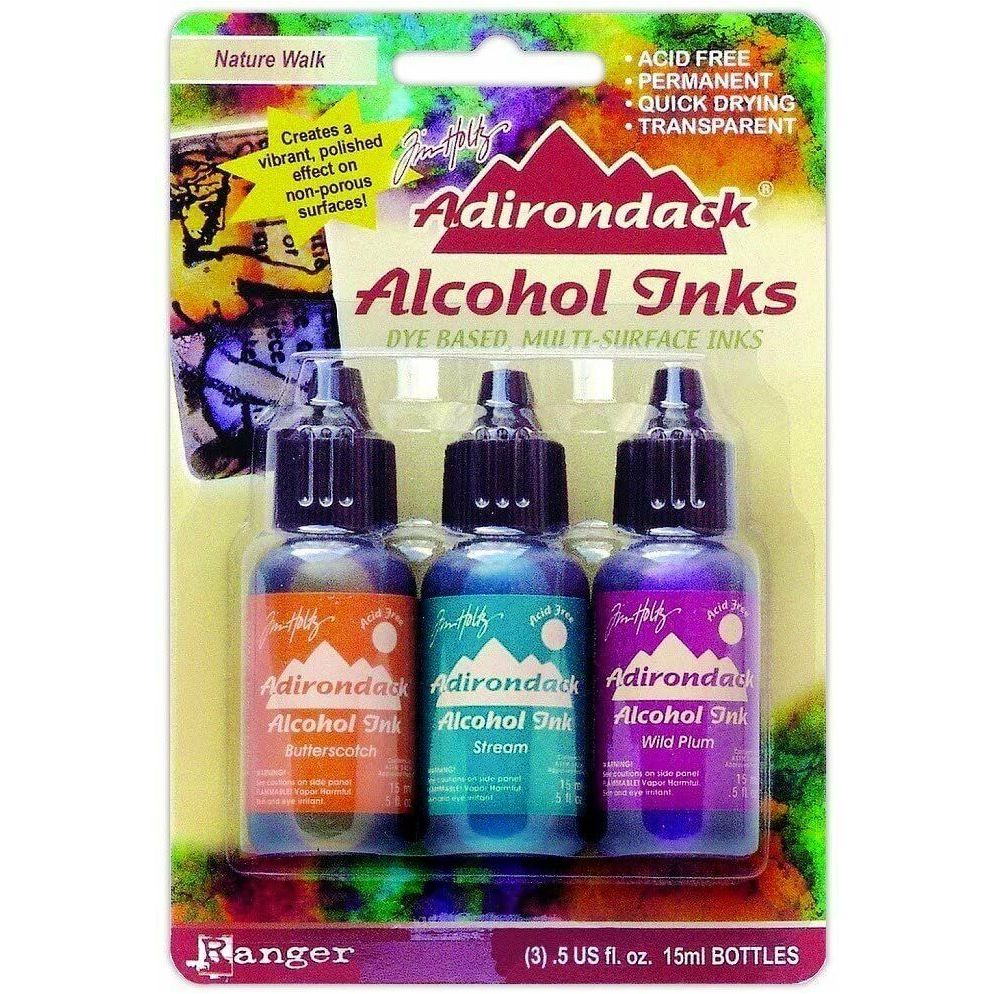 Ranger Tim Holtz Adirondack Alcohol Inks- Favorite Set Collection 18 Bottles