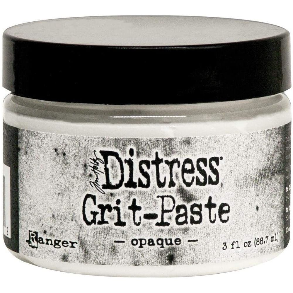 Tim Holtz Distress 2020 Grit Paste - Translucent and Opaque - Two Jar Bundle