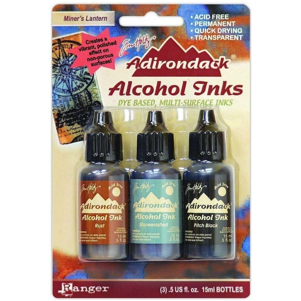 Ranger Tim Holtz Adirondack Alcohol Inks- Favorite Set Collection 18 Bottles