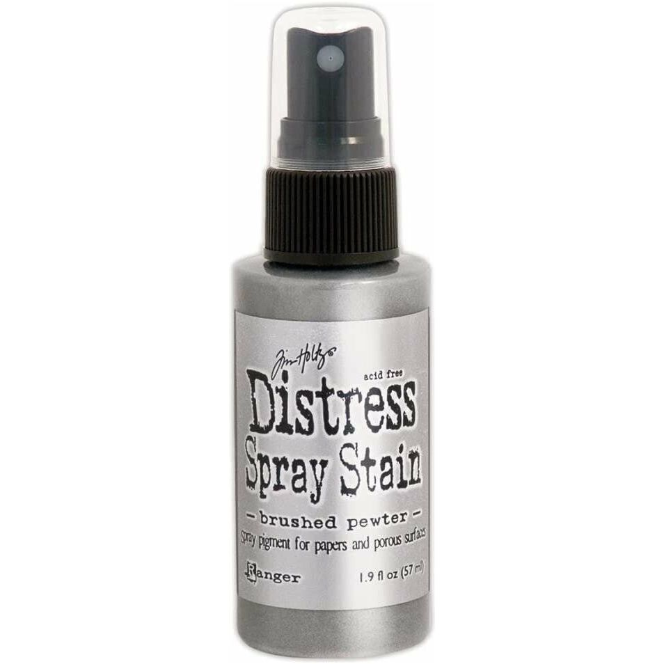 Ranger Tim Holtz Distress Spray Stains - Metallics and White - Four Items