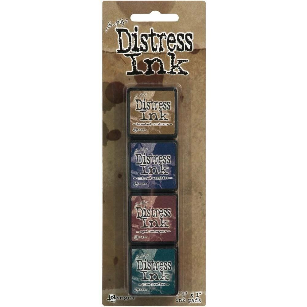 Ranger Tim Holtz Distress Mini Ink Pad Kits - #10, #11 and #12 Bundle