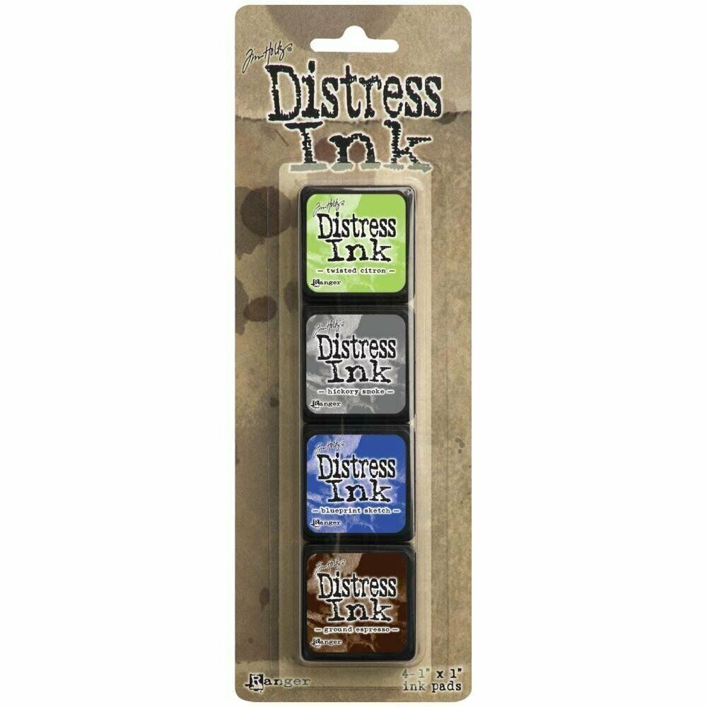 Ranger Tim Holtz Distress Mini Ink Pad Kits - #13, #14 and #15 Bundle