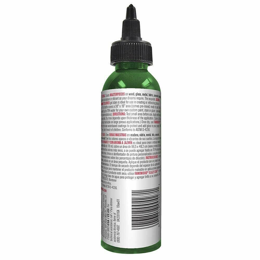Unicorn SPiT 5770007 Gel Stain and Glaze, Dragon's Belly 4.0 FL OZ Bottle, Green