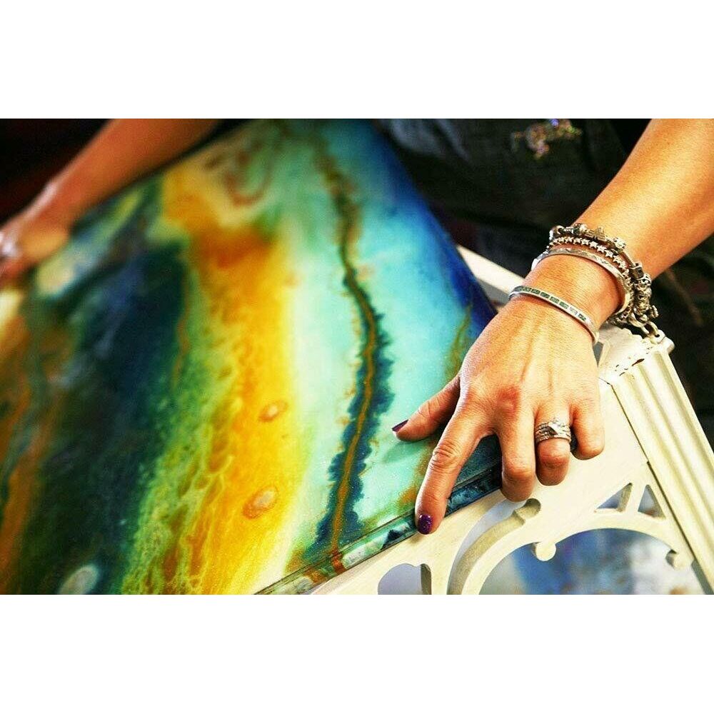 Unicorn SPiT, Navajo Jewel, 5771011 Gel Stain & Glaze, 8 Ounce Bottle