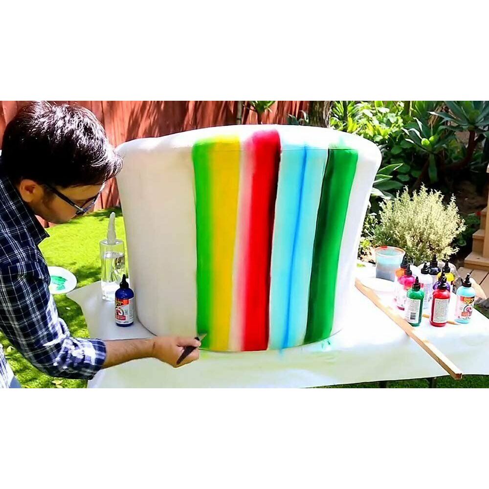 Unicorn SPiT 5771002 Gel Stain and Glaze, Molly Red Pepper 8.0 Bottle, 8 Fl Oz (Pack of 1)