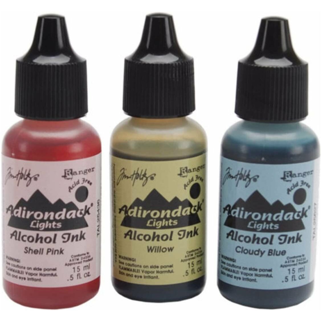 Ranger Tim Holtz Adirondack Alcohol Inks- Favorite Set Collection 18 Bottles