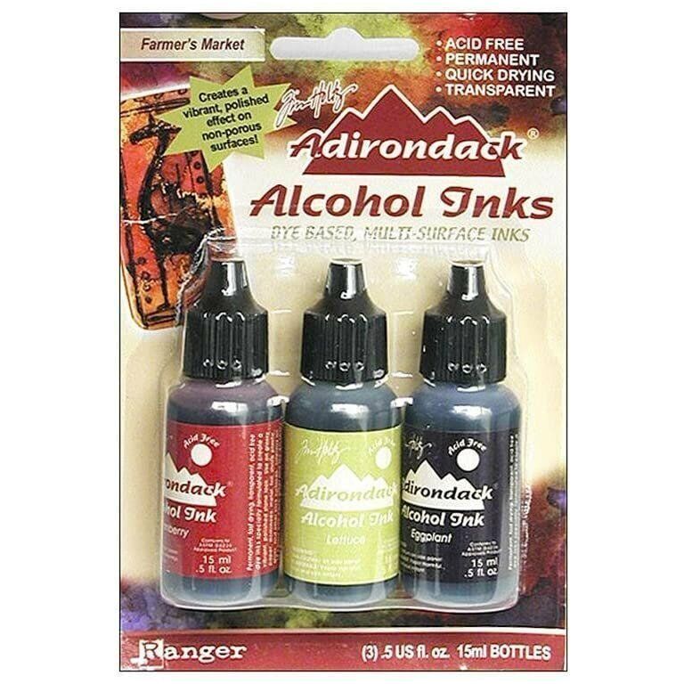 Ranger Tim Holtz Adirondack Alcohol Inks- Favorite Set Collection 18 Bottles