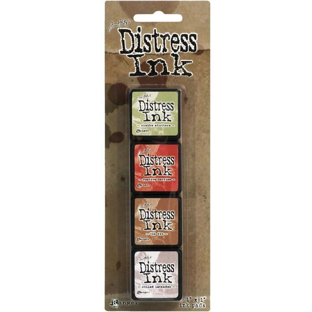 Ranger Tim Holtz Distress Mini Ink Pad Kits - #10, #11 and #12 Bundle