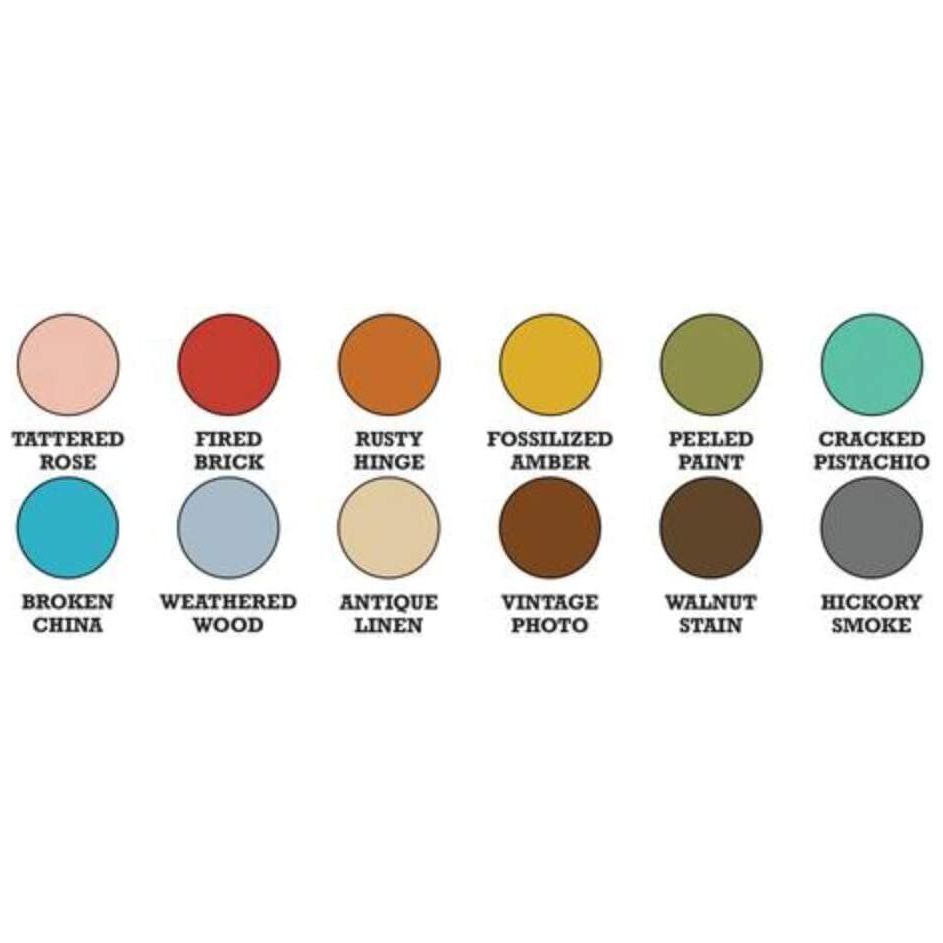 Tim Holtz Distress 2020 Embossing Glazes - .49 Ounce Jars - 12 Item Bundle