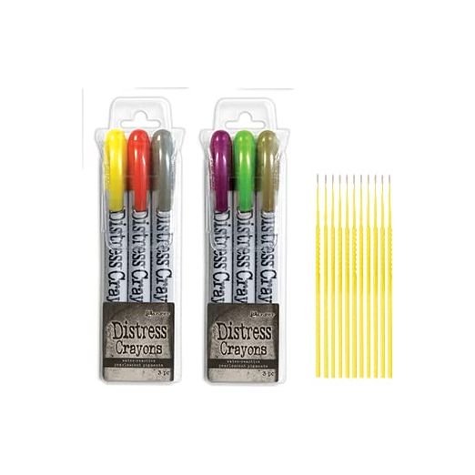 Trebbies Ranger Distress Pearlescent Crayons Halloween and Holiday Bundle - 2022 Release Detail Sticks (HALLOWEEN COLLECTION)