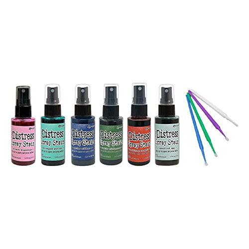 PTP Flash Deals Ranger Tim Holz Bundle Favorites Distress Spray Stain Set - Includes Blending Sticks (Prize Ribbon Collection)