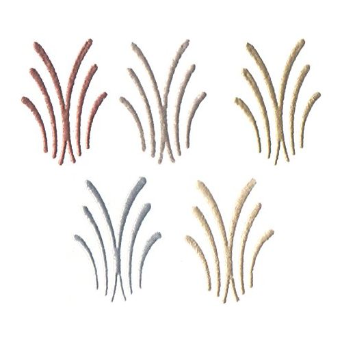 Ranger - Heat Embossing Powder for Cardmaking - Metallic - Gold, Silver, Platinum, Copper & Princess Gold - 5 Item Bundle