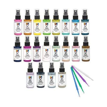 PTP Flash Deals NEW Ranger Dina Wakley Media Gloss Spray Bundle Blending Sticks (COMPLETE 20 PC COLLECTION)