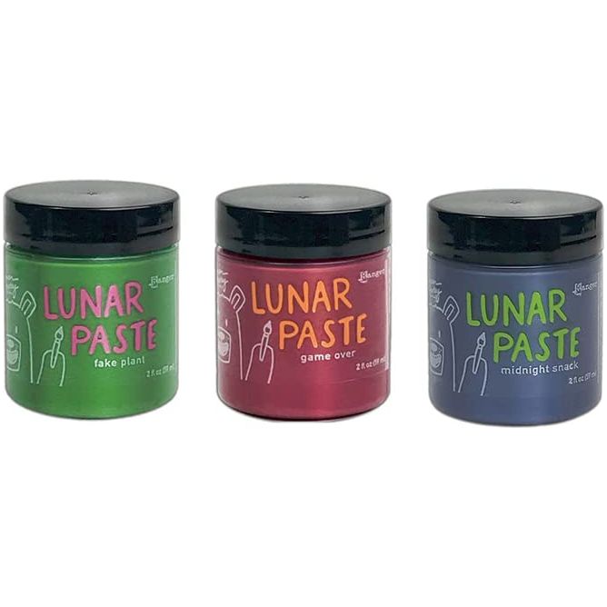Simon Hurley Lunar Paste Bundle - Game Over, Fake Plant, Midnight Snack with Paste Tool Set and Detail Sticks