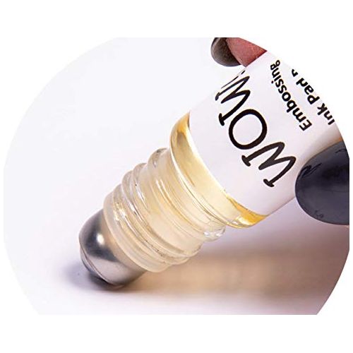 WOW Clear Embossing Ink Pad Ultra Slow Drying WV02 and Refill Conditioner and Freestyle Tool WV02RCF - Bundle 2 Items