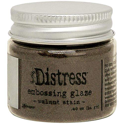 New Ranger Tim Holtz Distress Embossing Glaze - Includes PTP Flash Deals Blending Sticks (6 Bright Collection)