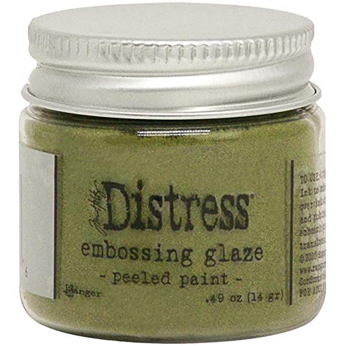 New Ranger Tim Holtz Distress Embossing Glaze - Includes PTP Flash Deals Blending Sticks (6 Bold Collection)