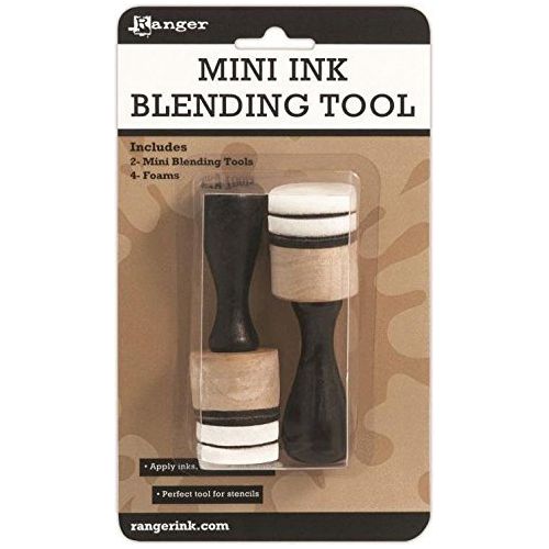 Tim Holtz Distress Bundle of 4 Items - Sprayer, DIY Ink Pad, Blending Tools, and Blending Foams