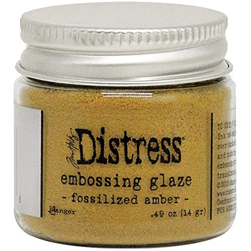 New Ranger Tim Holtz Distress Embossing Glaze - Includes PTP Flash Deals Blending Sticks (6 Bright Collection)