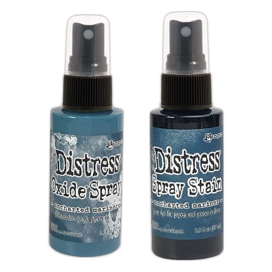 Uncharted Mariner Distress Spray Stain + Oxide Spray - Tim Holtz Bundle - Ranger