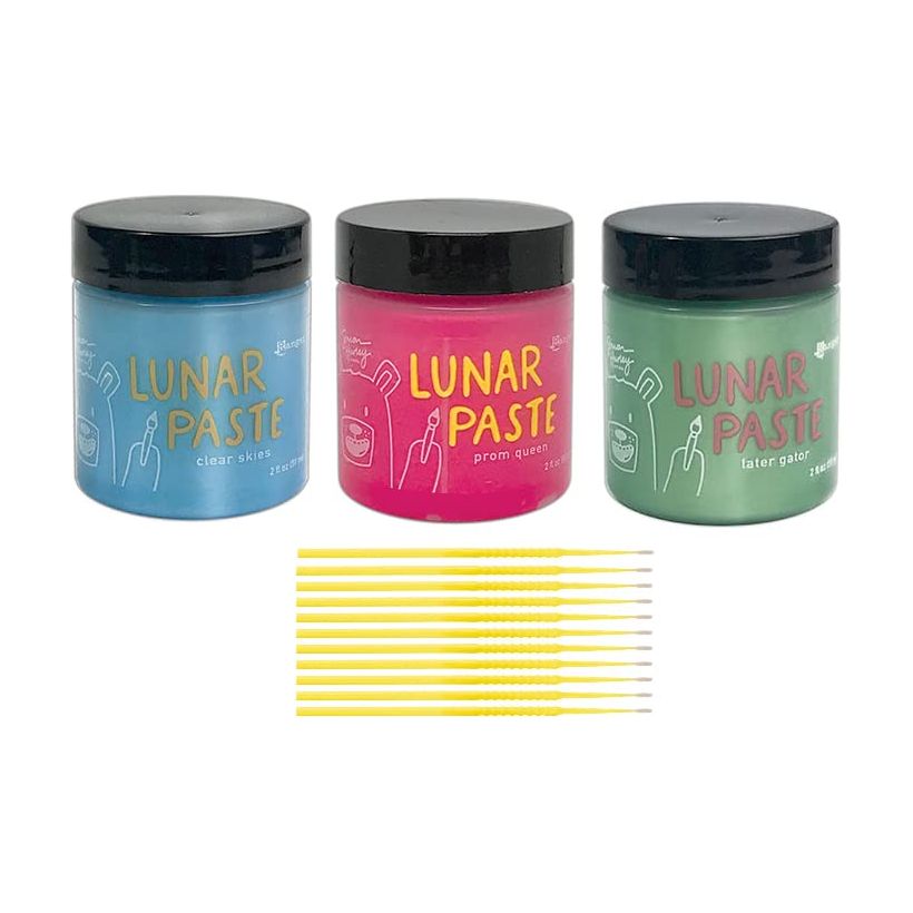 Simon Hurley Lunar Paste Bundles with Trebbies Detail Sticks (Prom Queen, Clear Skies, Later Gator)