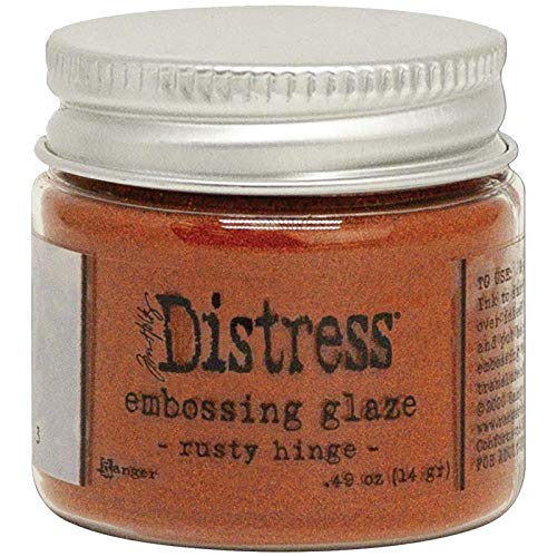 New Ranger Tim Holtz Distress Embossing Glaze - Includes PTP Flash Deals Blending Sticks (6 Bold Collection)