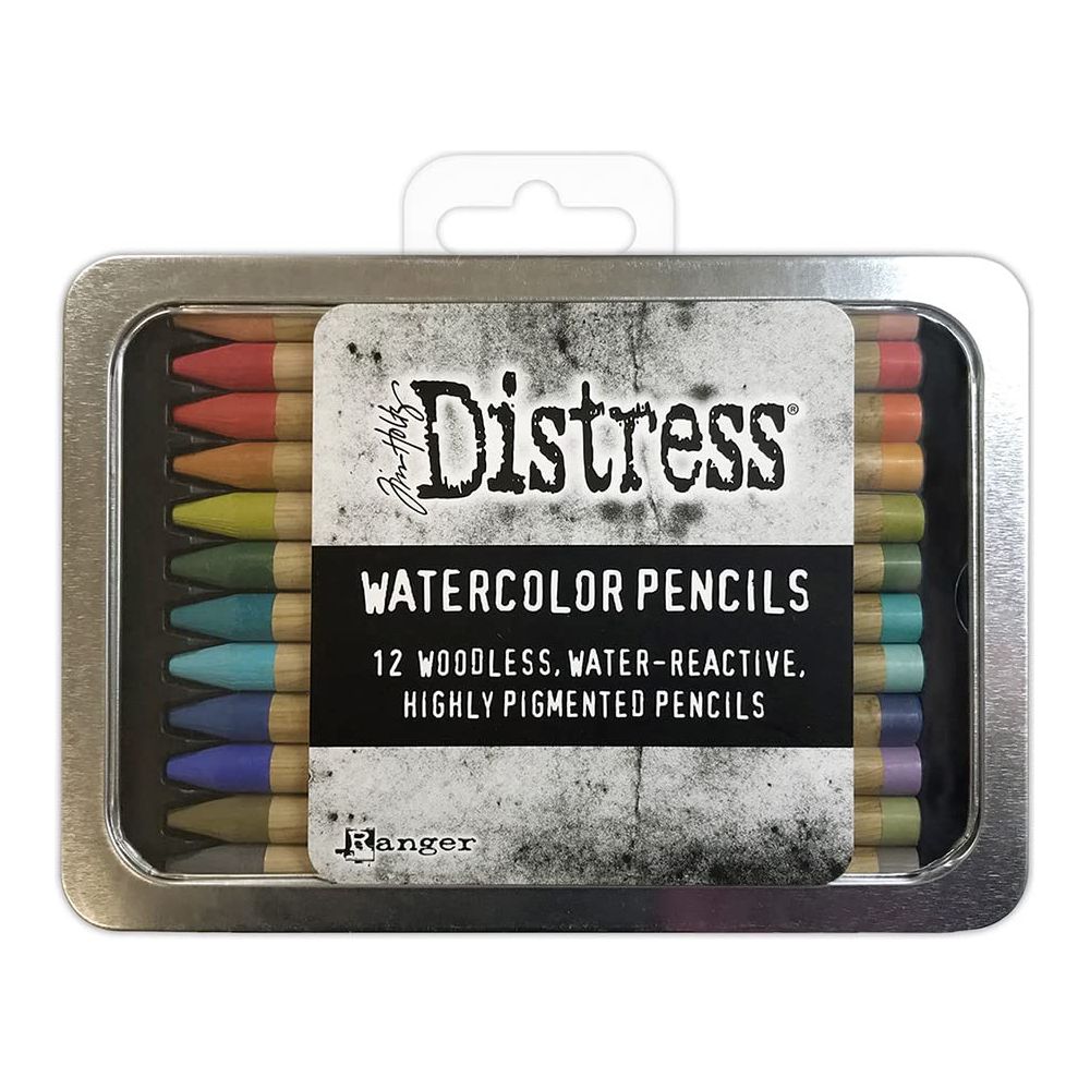 Ranger Ink Bundle Tim Holtz Distress� Watercolor Pencils Sets - sets 1, 2 and 3- TDH76308, TDH76315, TDH76643