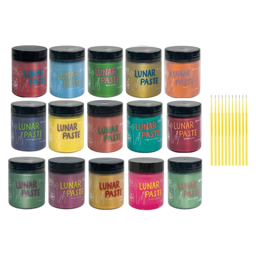 Trebbies Simon Hurley Lunar Paste Bundle Detail Sticks - 15 Color Mega Set