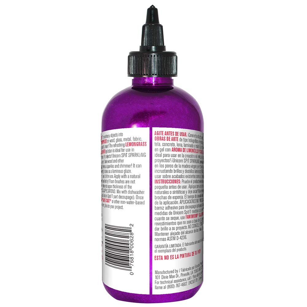 Unicorn SPiT 5776002 Sparkling Violet Vulture 8.0 Stain, 8 Fl Oz (Pack of 1)