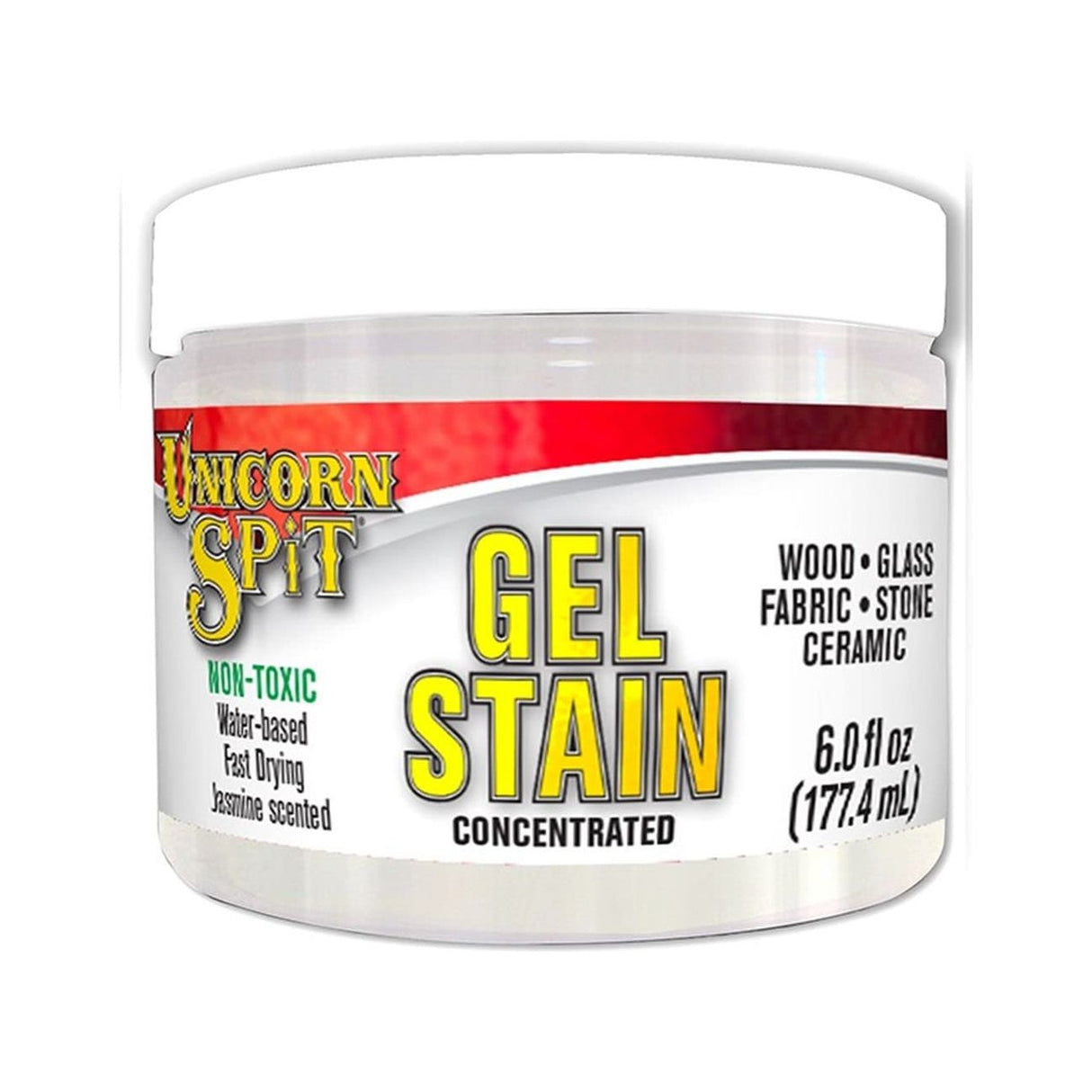 Unicorn Spit 5772005 6.0 fl oz. Concentrated Jasmine Scented Stain Gel, White Ning
