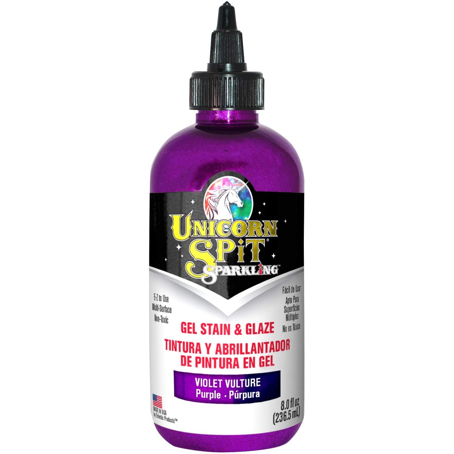 Unicorn SPiT 5776002 Sparkling Violet Vulture 8.0 Stain, 8 Fl Oz (Pack of 1)