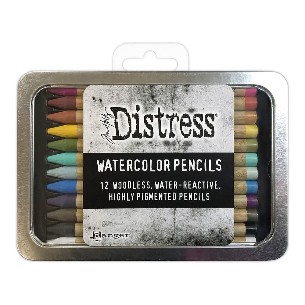 Ranger Ink Bundle Tim Holtz Distress� Watercolor Pencils Sets - sets 1, 2 and 3- TDH76308, TDH76315, TDH76643