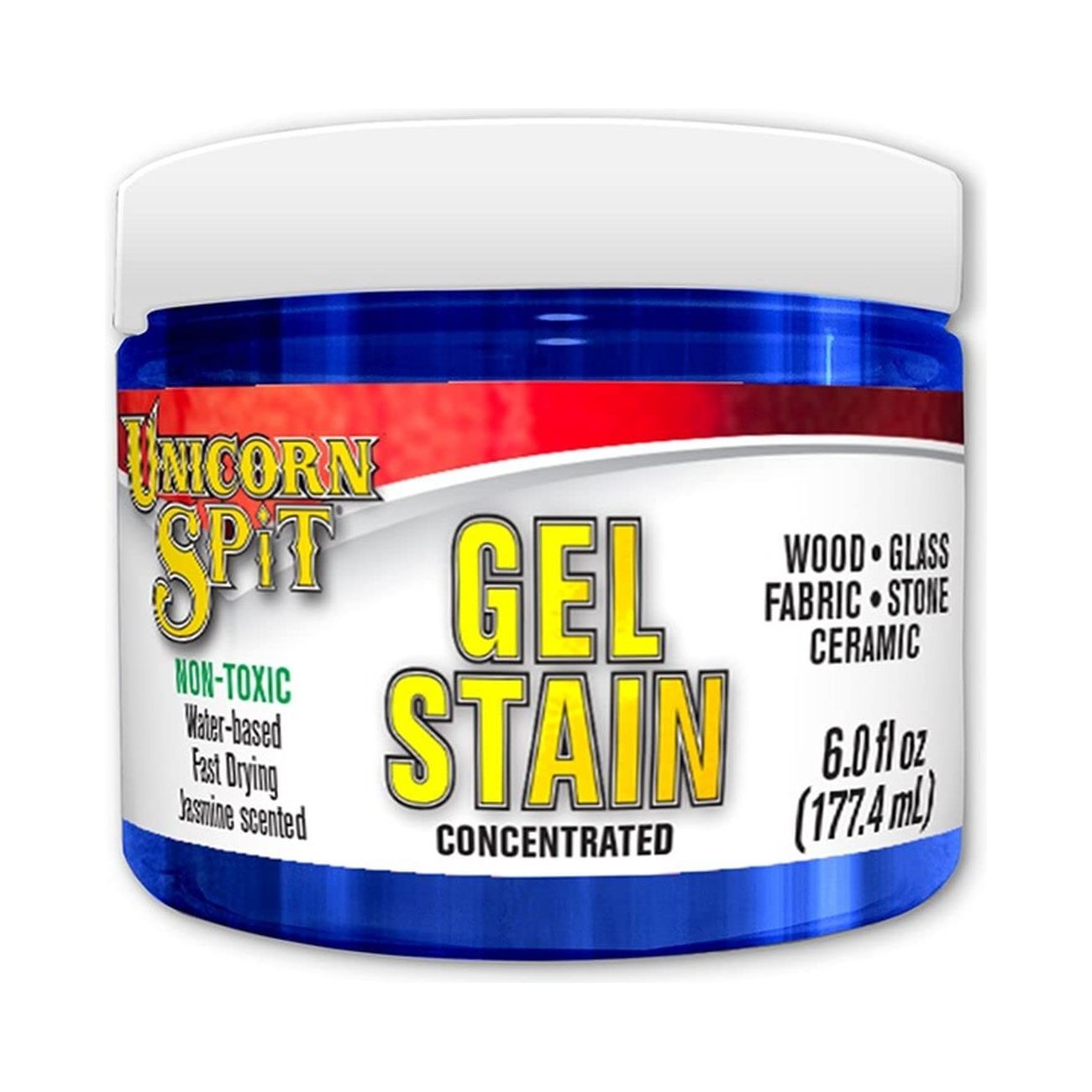 Unicorn Spit 5772008 6.0 fl oz. Concentrated Jasmine Scented Stain Gel, Blue Thunder