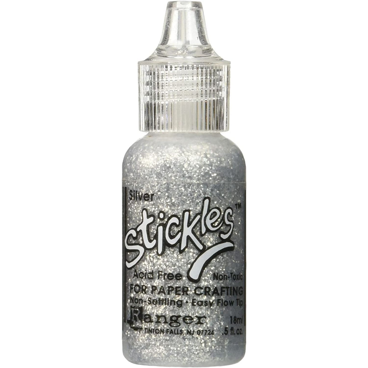 Stickles Glitter Colors - Rose Gold, Diamond, Silver & Gold - 4 Item Bundle