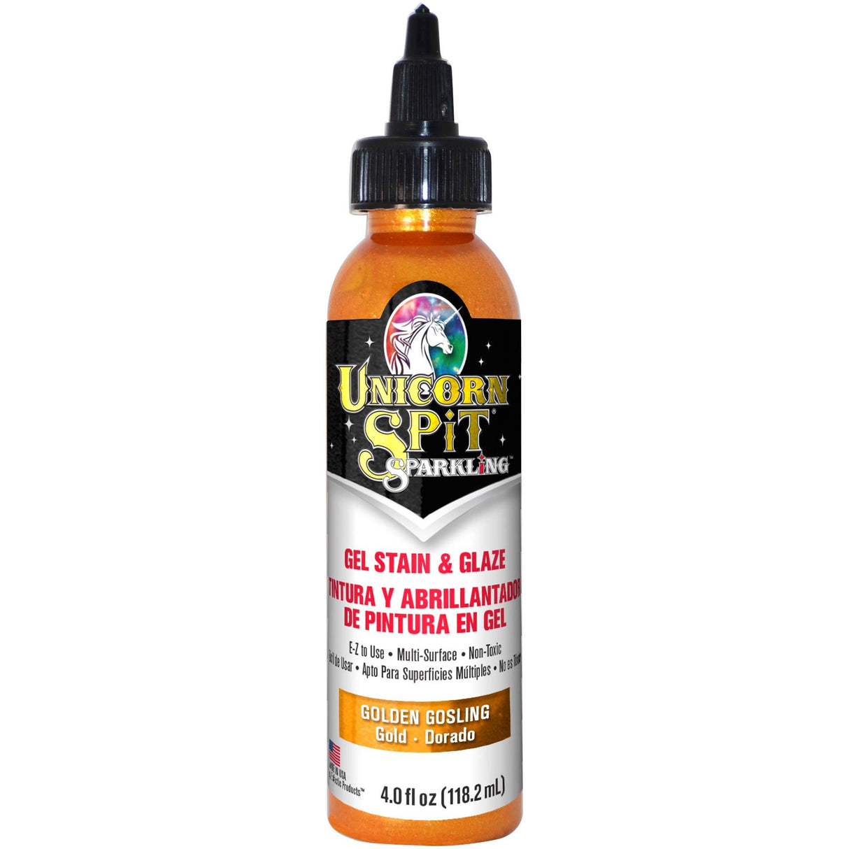 Unicorn SPiT 5775004 Sparkling Golden Gosling 4.0 Fl Oz Stain, 4