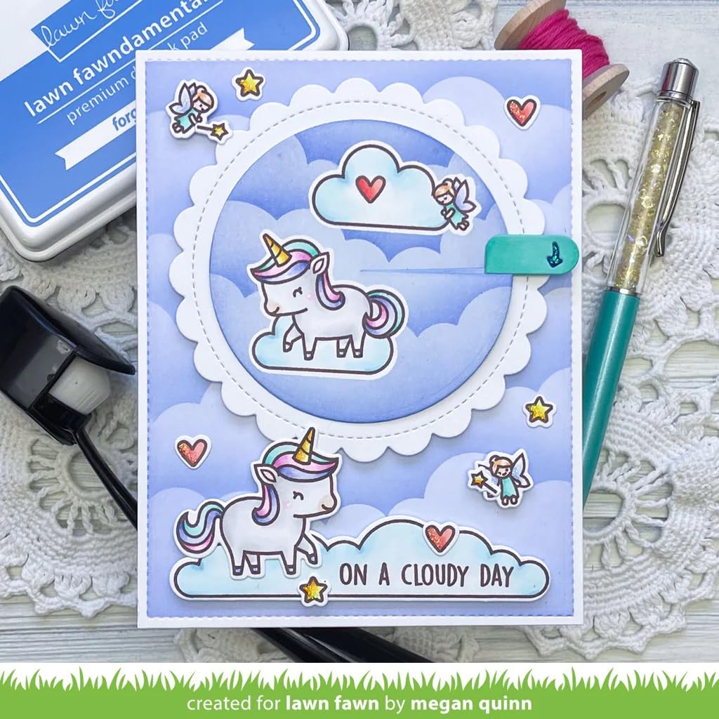 Lawn Fawn My Rainbow - Stamps & Dies - Two Item Bundle