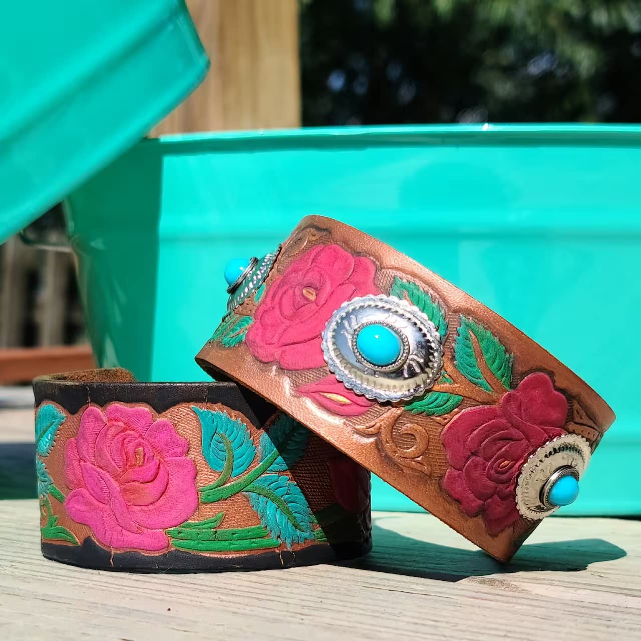 Unicorn SPiT Gel and Glaze Stain Desert Canyon Collection: 4, 4oz. Bottles with Trebbies Detail Sticks (White Ning, Navajo Jewel, Midnight's Blackness, Athena Copper)