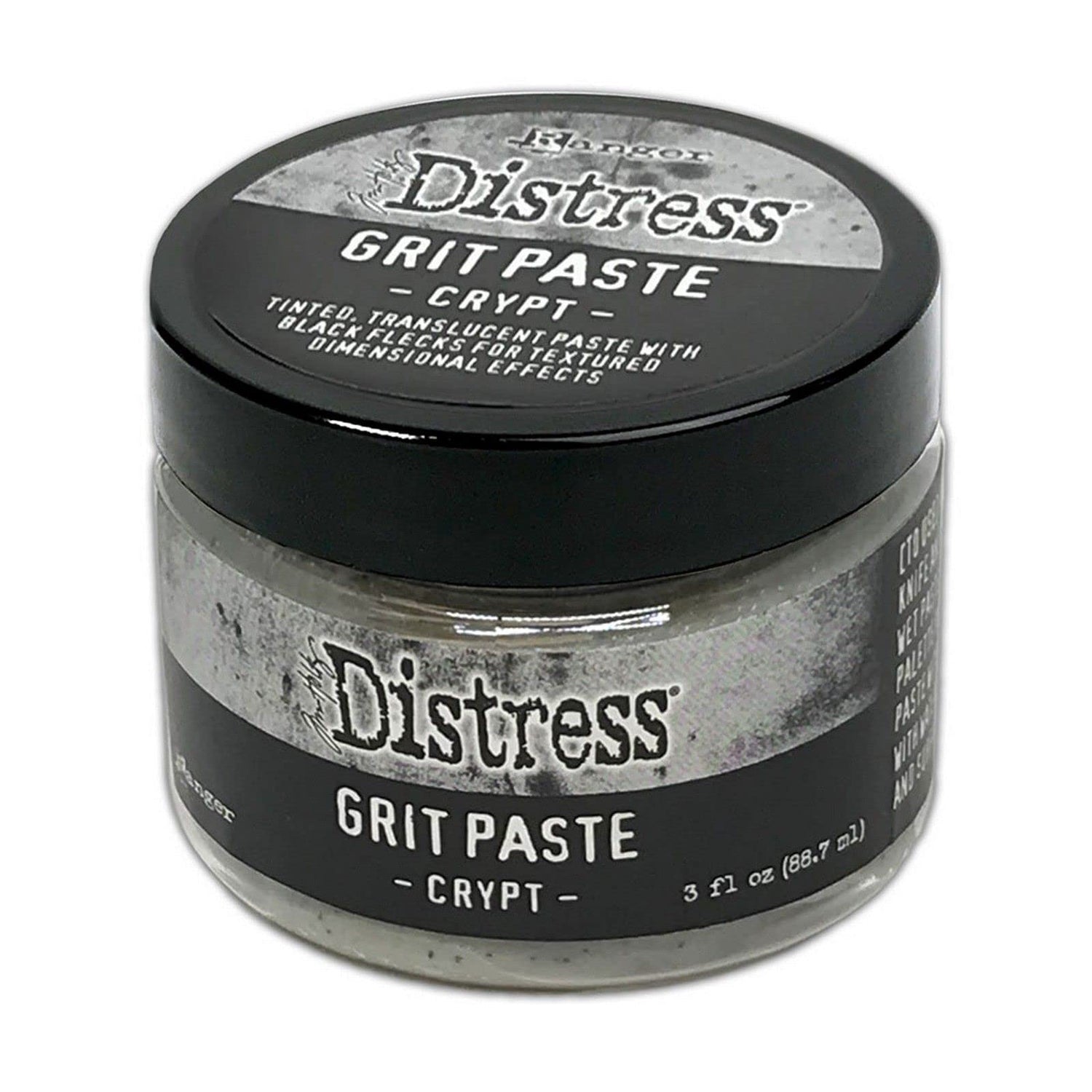 Ranger Ink - Tim Holtz - Halloween - Distress Grit Paste - 3 Ounces - Crypt