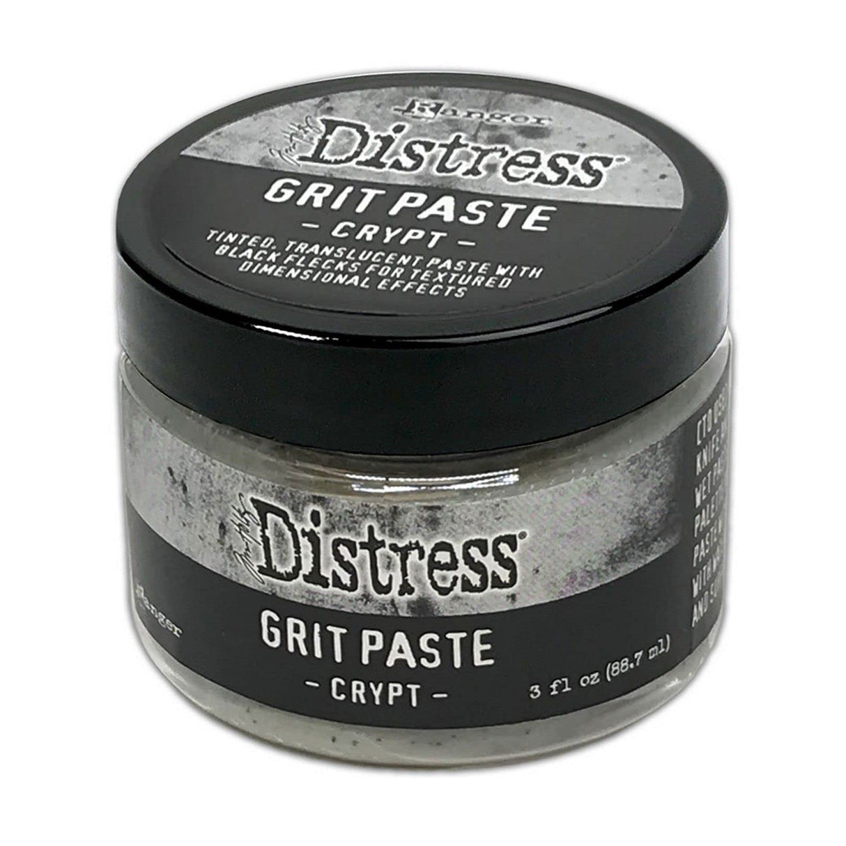 Ranger Ink - Tim Holtz - Halloween - Distress Grit Paste - 3 Ounces - Crypt