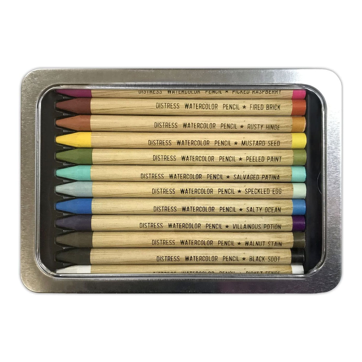 Tim Holtz Distress Watercolor Pencils Set 1, 2 and 3-36 Woodless Watercolor Pencils