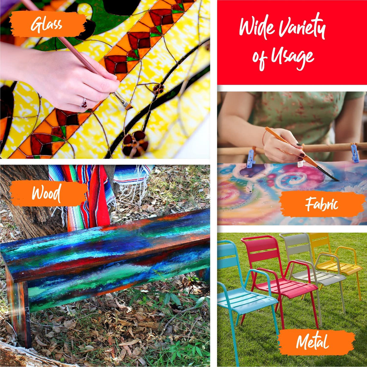 Unicorn SPiT Gel Stain & Glaze Paint in One - 8oz Black & White Set - Midnight's Blackness & White Ning with 10 TreBBies Fine Detail Sticks