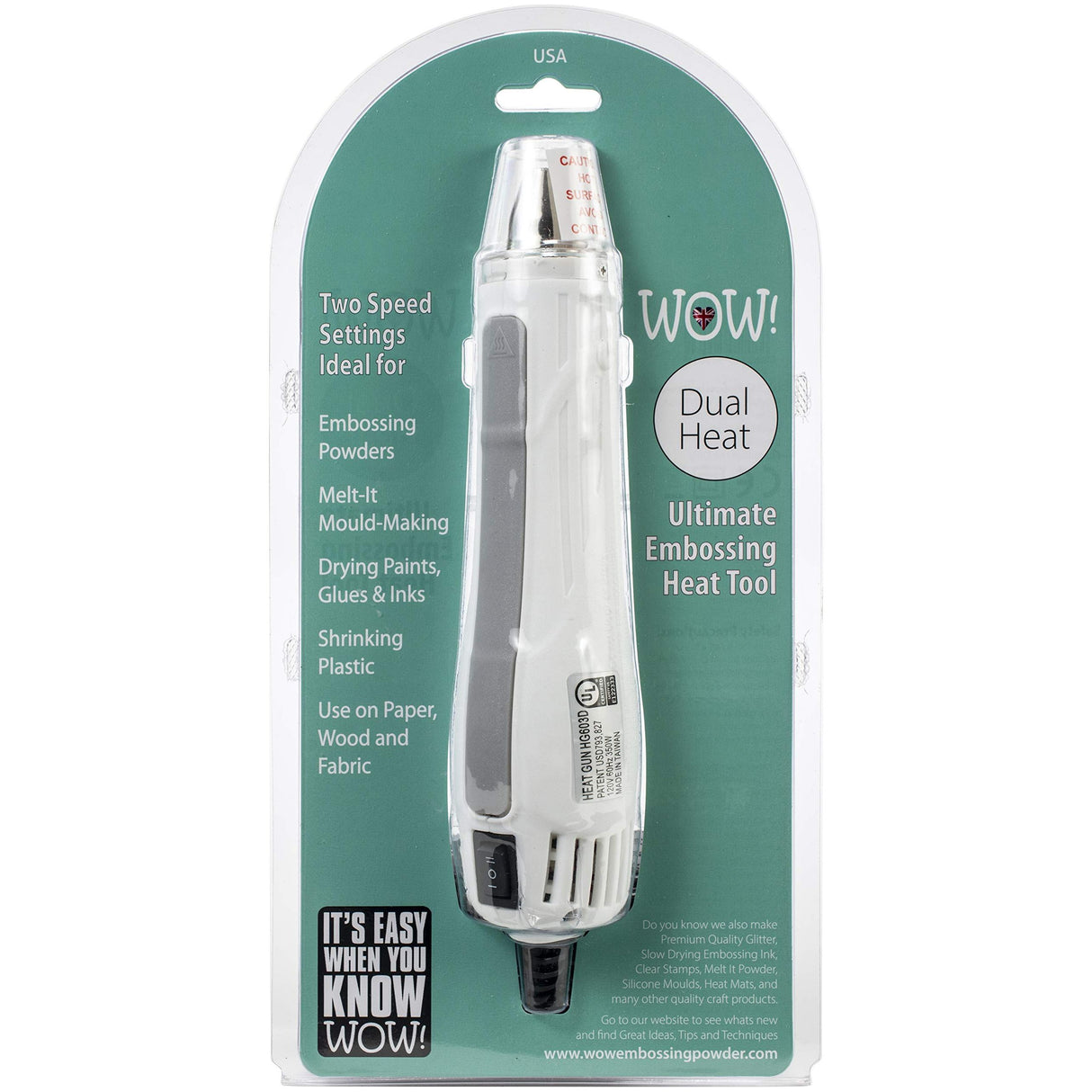 Wow Embossing Powder WOW Dual Speed Heat Tool-110 Volts, Multi