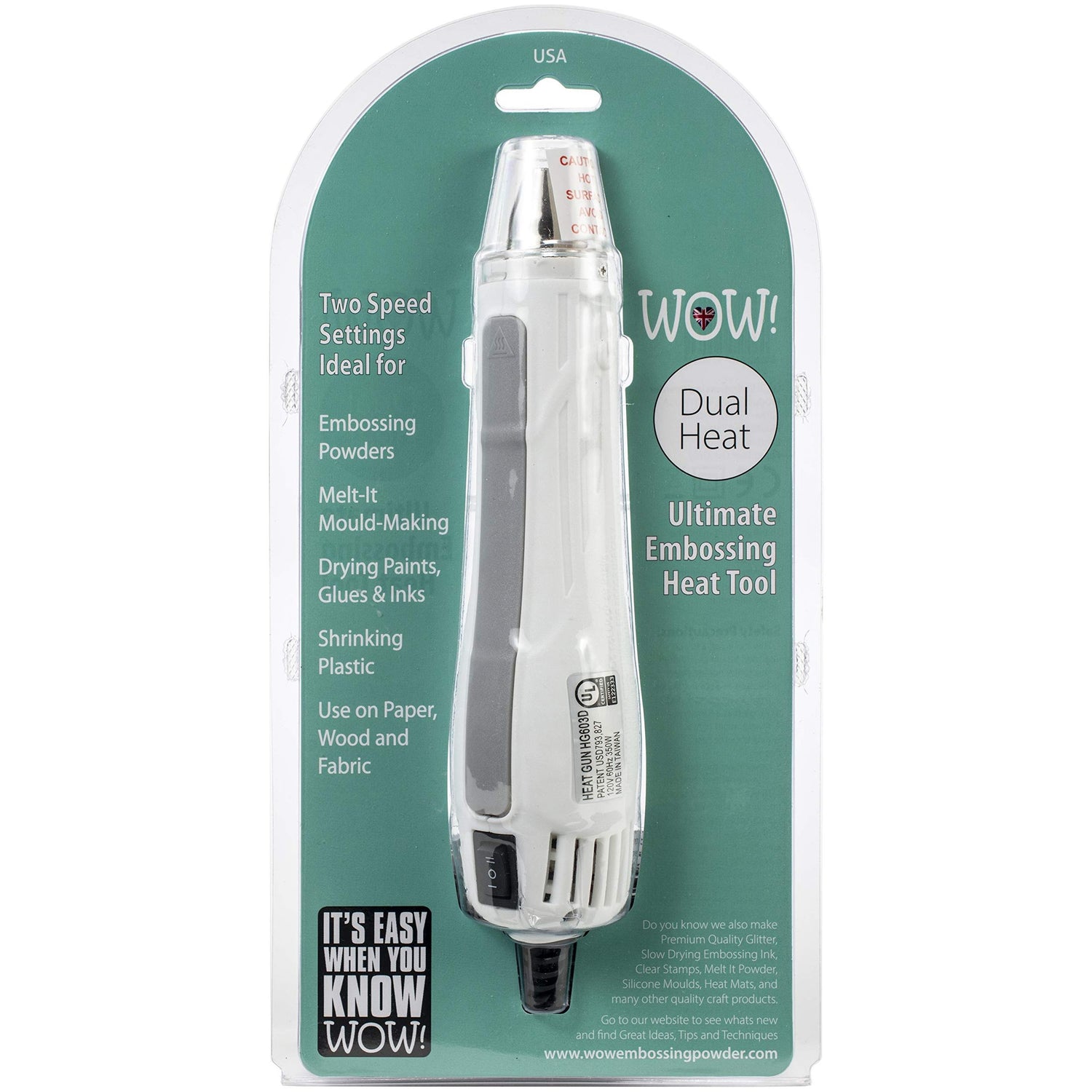 Wow Embossing Powder WOW Dual Speed Heat Tool-110 Volts, Multi